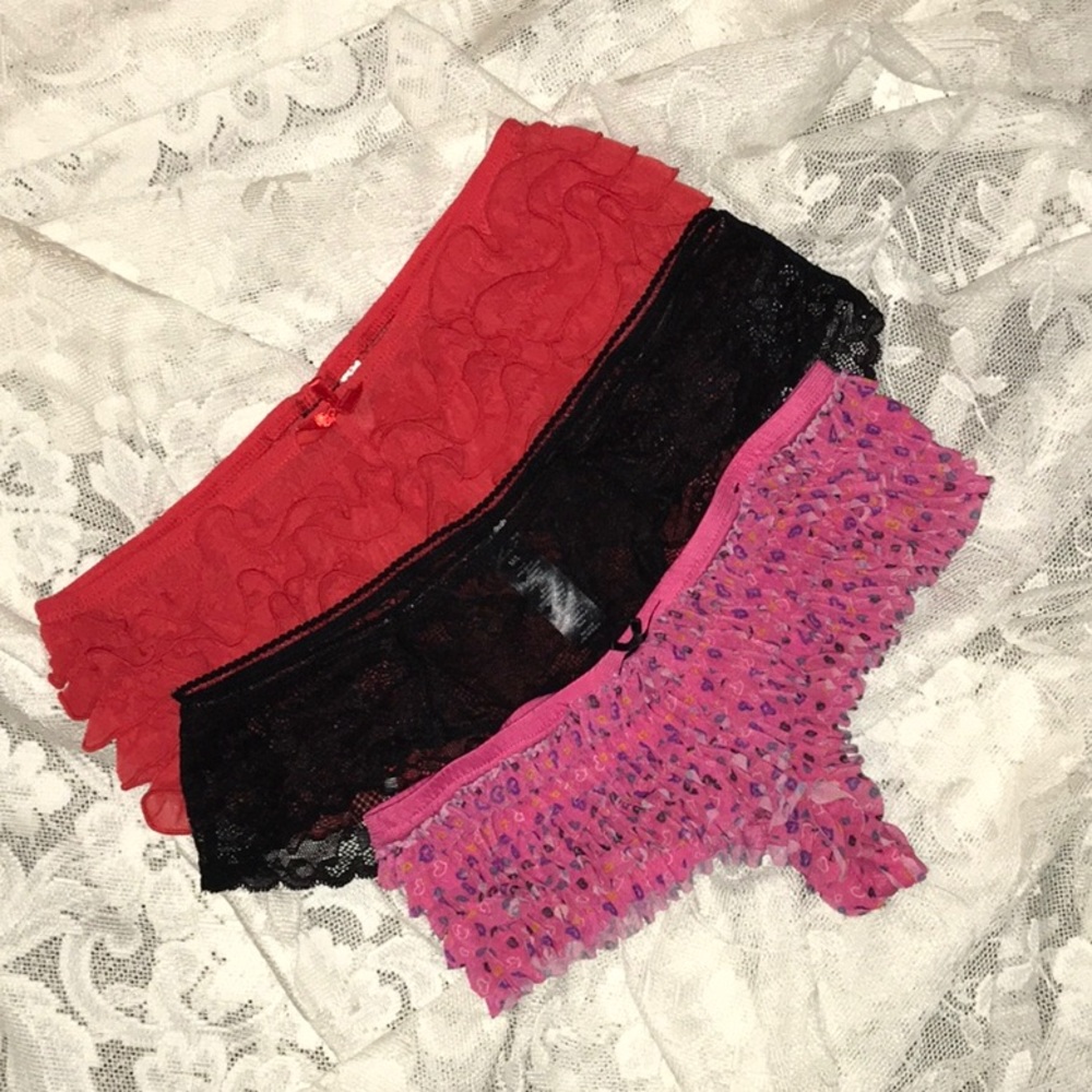 Lingerie panties bundle NWOT